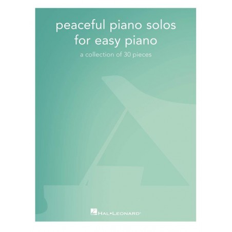 Partition Peaceful Piano solos for easy piano HL00286428 le kiosque à musique Avignon