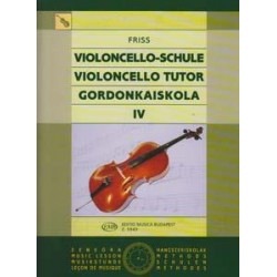 Méthode de violoncelle GORDONKA ISKOLA d'Antal FRISS