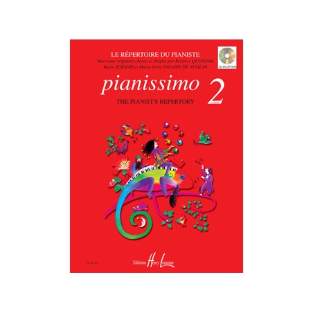 PIANISSIMO 2 LE REPERTOIRE DU PIANISTE EDITIONS LEMOINE