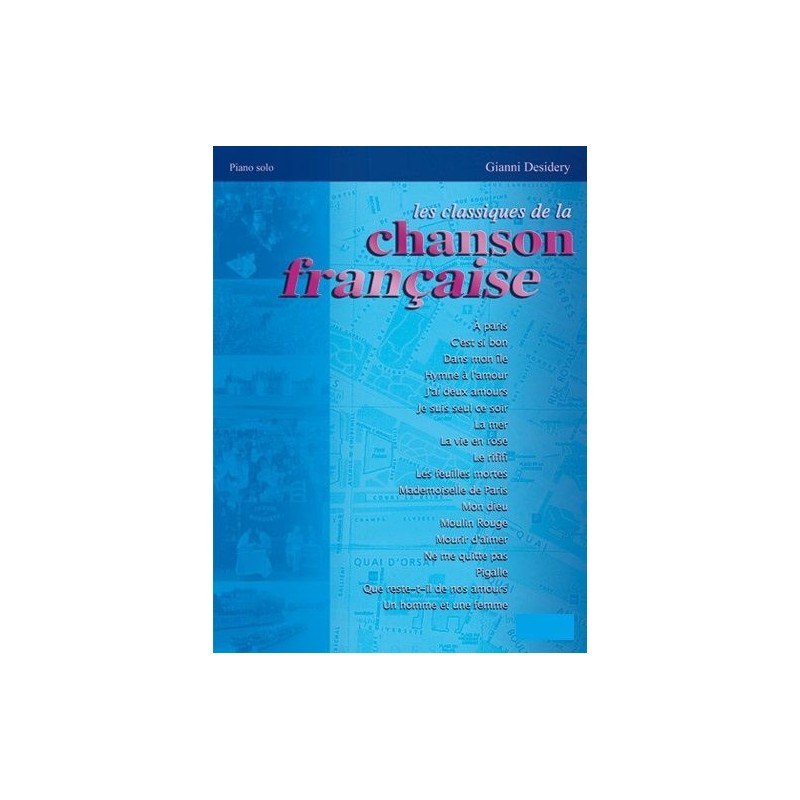 Partition CHANSONS FRANCAISES pour piano Partition CHANSONS FRANCAISES pour piano