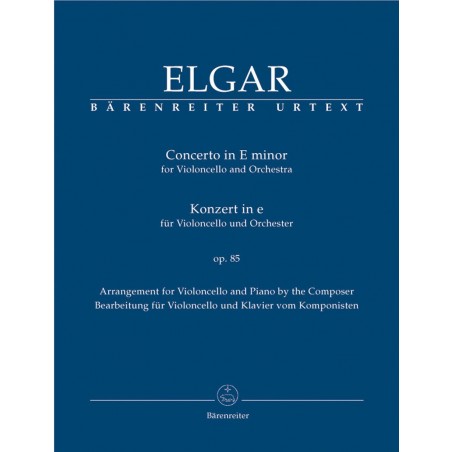 Elgar concerto violoncelle partition