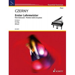 Czerny le premier maître du piano partition