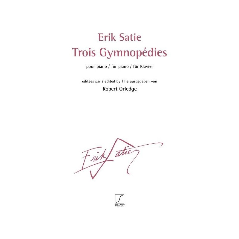 PARTITION PIANO GYMNOPEDIES SLB5967 LE KIOSQUE A MUSIQUE PARTITION PIANO GYMNOPEDIES SLB5967 LE KIOSQUE A MUSIQUE