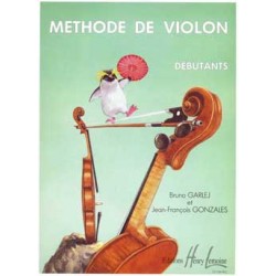 Bruno Garlej méthode de violon débutants