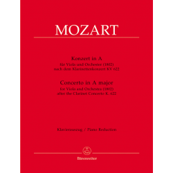 Mozart concerto pour clarinette arrangement alto partition