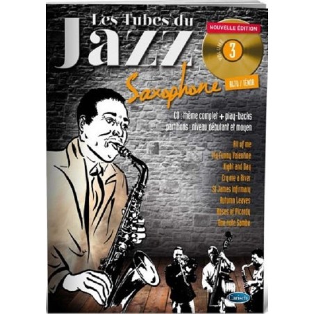 Partition Les Tubes du Jazz pour saxophone alto ténor - Avignon Nîmes Marseille