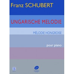 Partition piano Schubert mélodie hongroise C05573 le kiosque à musique Avignon