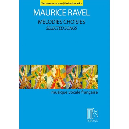 Ravel mélodies partition