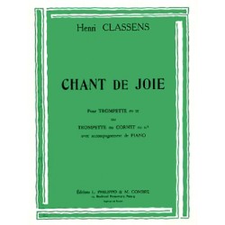 Henri classens chant de joie partition