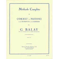 méthode complète de cornet à pistons ou trompette partition