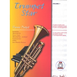 Trumpet Star volume 1 Partition trompette R3071M Le kiosque à musique Avignon