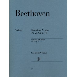 Partition BEETHOVEN Sonatine pour piano n°25