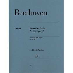 Partition BEETHOVEN Sonatine pour piano n°25