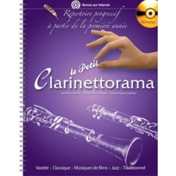 LE PETIT CLARINETTORAMA EDITIONS HIT DIFFUSION