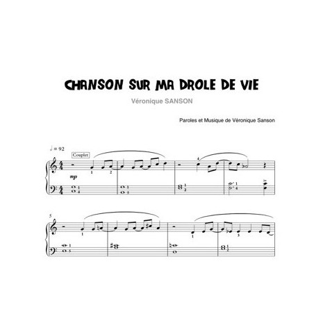 PIANO SOLO 10 chansons françaises - Partition piano - Le kiosque à musique