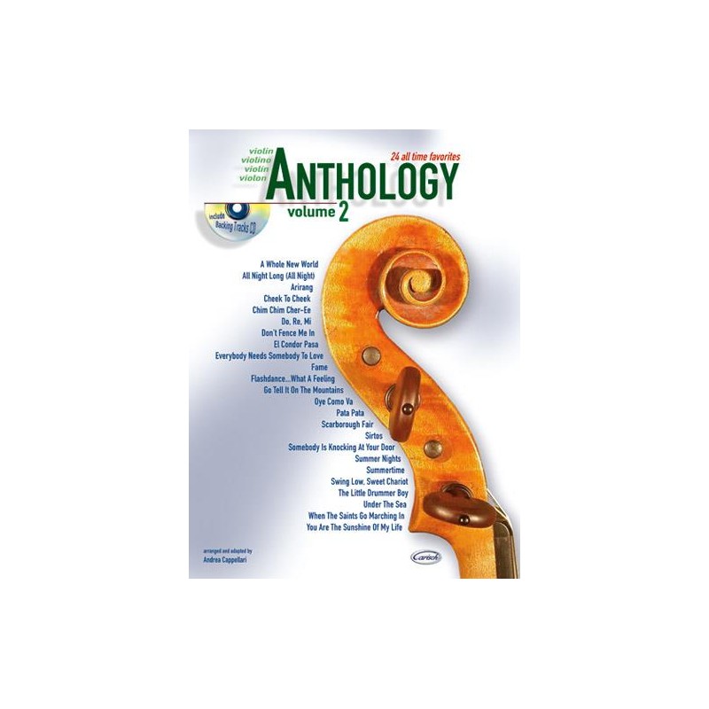 ANTHOLOGY VOLUME 2 VIOLON CAPPELLARI ANTHOLOGY VOLUME 2 VIOLON CAPPELLARI