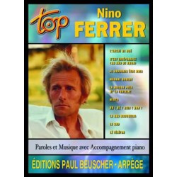 PARTITION TOP NINO FERRER LE KIOSQUE A MUSIQUE AVIGNON