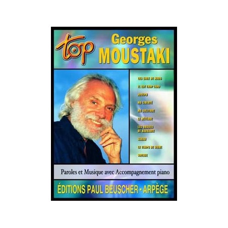 PARTITION GEORGES MOUSTAKI TOP BEUSCHER