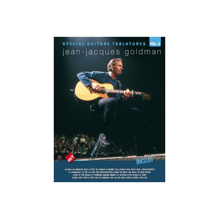 Jean-Jacques Goldman partition guitare tablatures