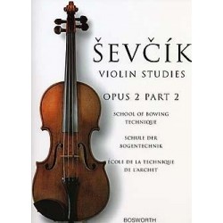 Sevcik violin studies partition violon