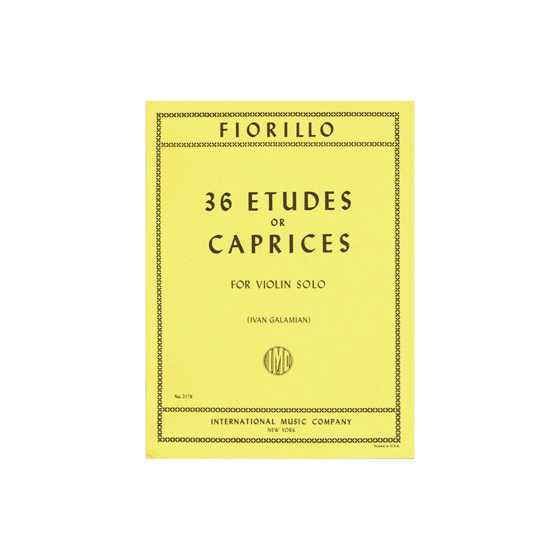 partition fiorillo 36 etudes et caprices partition fiorillo 36 etudes et caprices