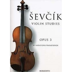 Sevcik violin studies opus 3 partition avignon