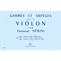 nerini gammes et arpeges cahier 1 avignon