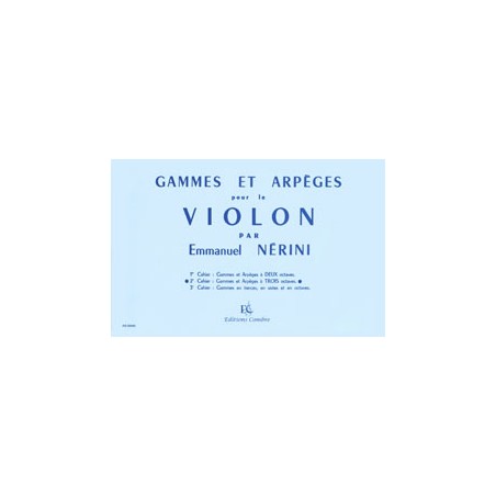 nerini gammes et arpeges cahier 1 avignon
