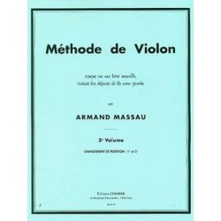 Armand Massau méthode de violon
