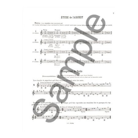 Hauchard méthode de violon partition