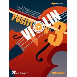 PARTITION VIOLON NICO DEZAIRE POSITION 3 - KIOSQUE MUSIQUE AVIGNON