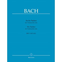 partition bach suites violoncelle