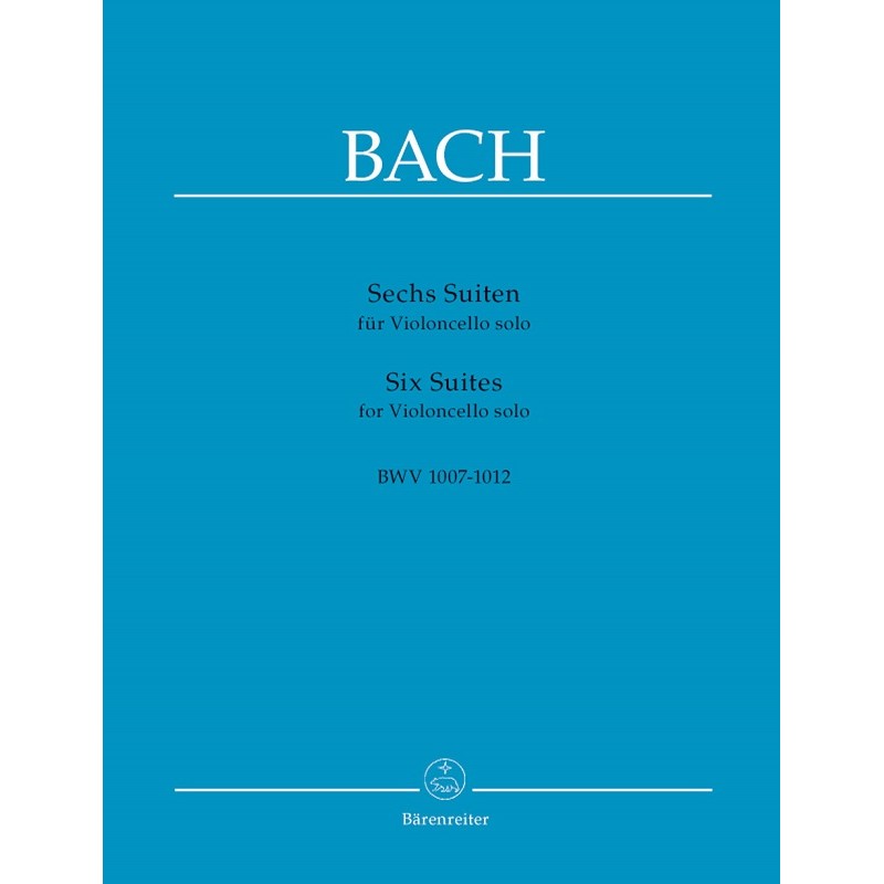 partition bach suites violoncelle