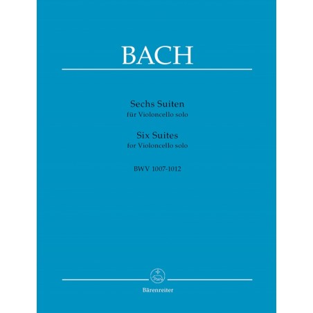 partition bach suites violoncelle