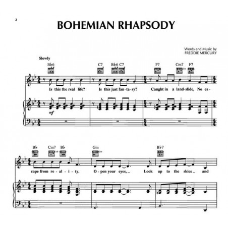 Bohemian Rhapsody - Partition
