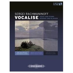 RACHMANINOFF VOCALISE CHANT ET PIANO