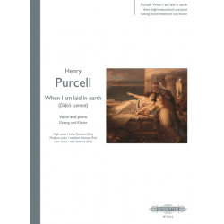 Purcell Dido's lament partition chant