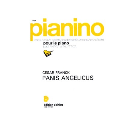 César Franck panis angelicus partition piano