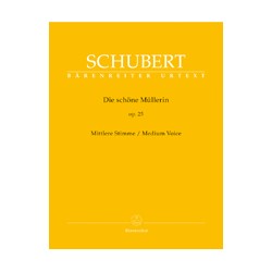 schubert la belle meunière partition