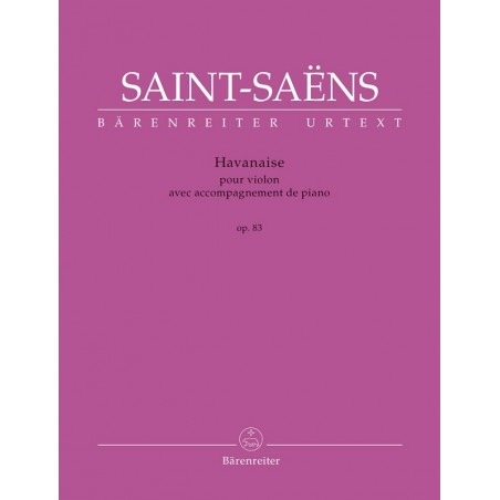 Havanaise partition violon