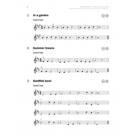 Waggon wheels partition violon