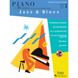 PIANO ADVENTURES STUDENT CHOICE JAZZ BLUES LEVEL 3 NANCY FABER HL00160161