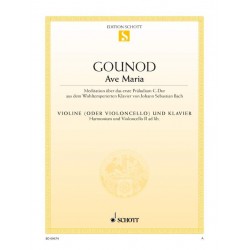 gounod ave maria partition violon ou violoncelle