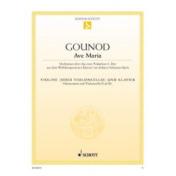 GOUNOD AVE MARIA POUR VIOLON ET VIOLONCELLE