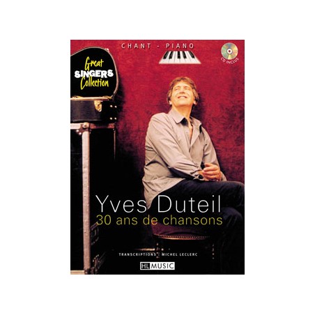 YVES DUTEIL 30 ANS DE CHANSONS CHANT ET PIANO