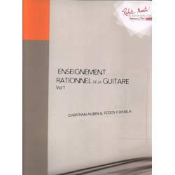 ENSEIGNEMENT RATIONNEL DE LA GUITARE VOLUME 1 DE AUBIN