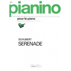 Partition piano Schubert Chant du cygne Pianino18 Le kiosque à musique Avignon