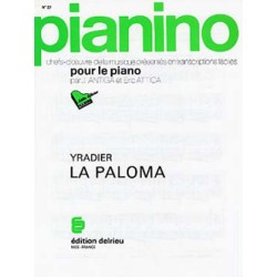 La Paloma partition piano facile Pianino 27