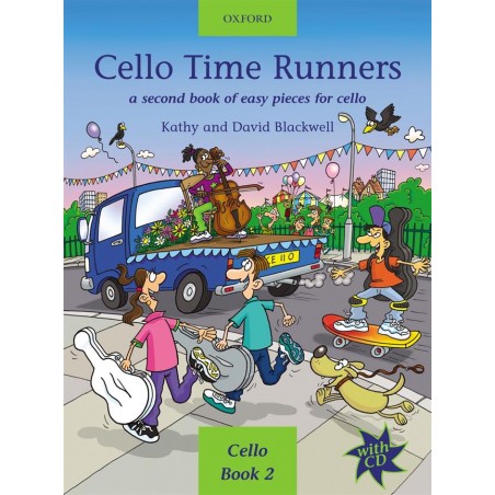 CELLO TIME RUNNERS BOOK2 AVEC CD