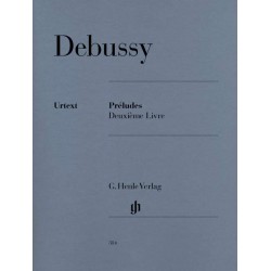 Debussy préludes partition imprimée